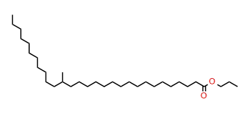 Propyl 18-methylnonacosanoate
